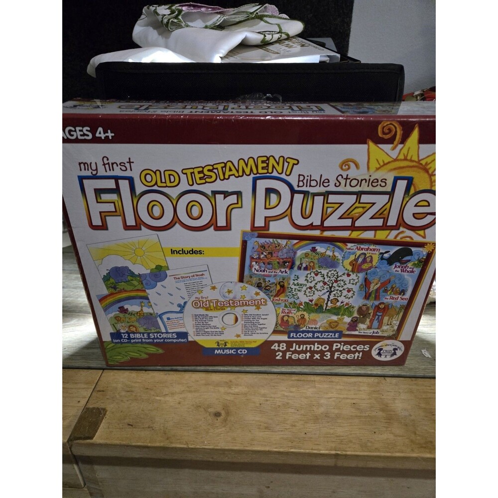 My First Old Testament Bible Stories FLOOR PUZZLE pieces Brand New Sealed